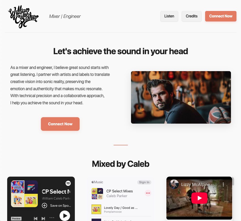 William Caleb Parker preview
